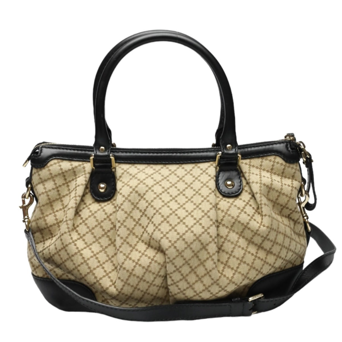 グッチ GUCCI ショルダーバッグ
2WAYショルダーバッグ ディアマンテ キャンバス 247902 ブラック×ベージュ 【SS】
【中古】