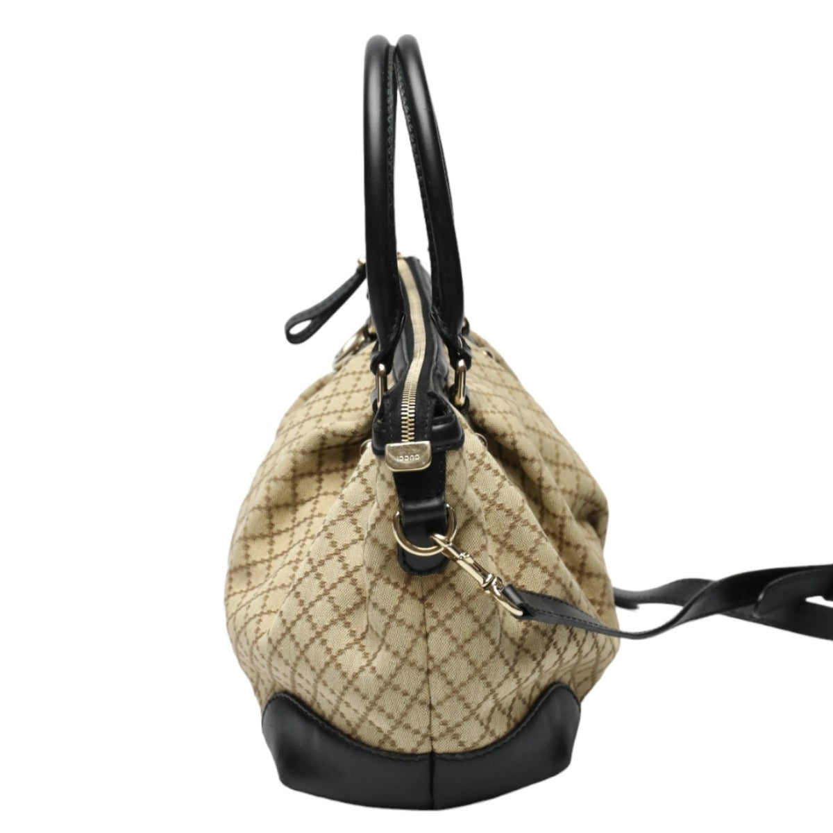 グッチ GUCCI ショルダーバッグ
2WAYショルダーバッグ ディアマンテ キャンバス 247902 ブラック×ベージュ 【SS】
【中古】