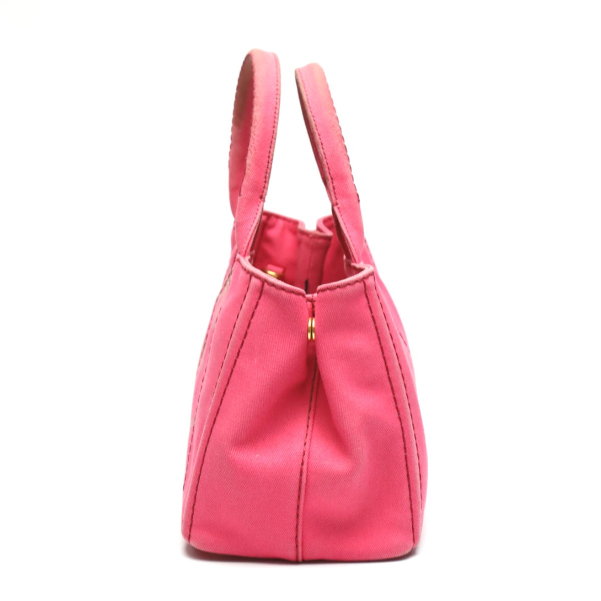 プラダ PRADA トートバッグ
ハンドバック カナパ カナパミニトート キャンバス 1BG439 ピンク 【SS】
【中古】