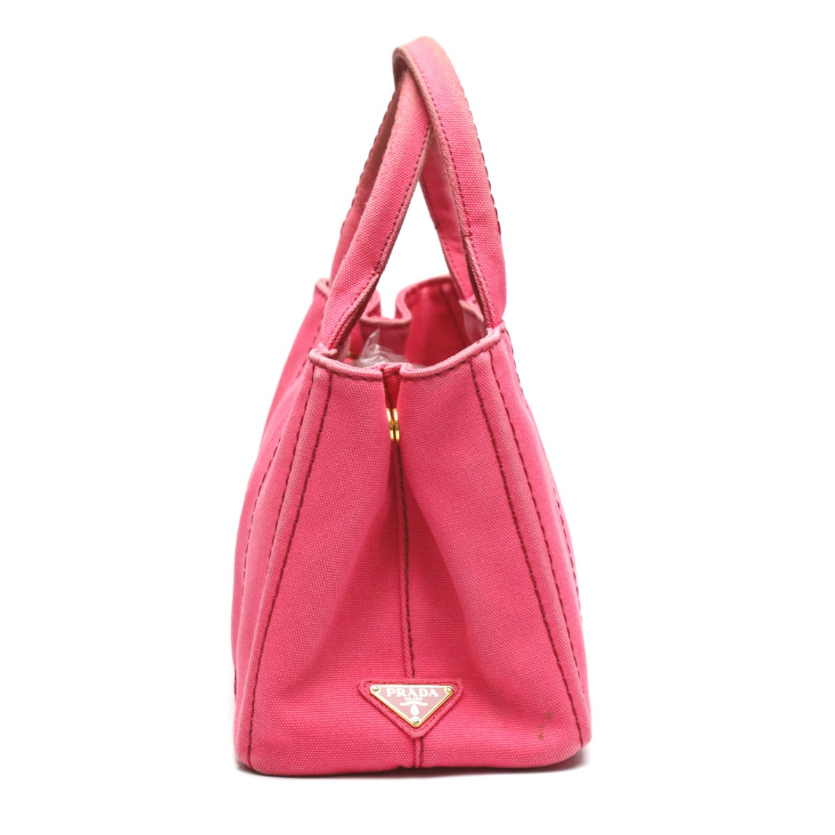 プラダ PRADA トートバッグ
ハンドバック カナパ カナパミニトート キャンバス 1BG439 ピンク 【SS】
【中古】