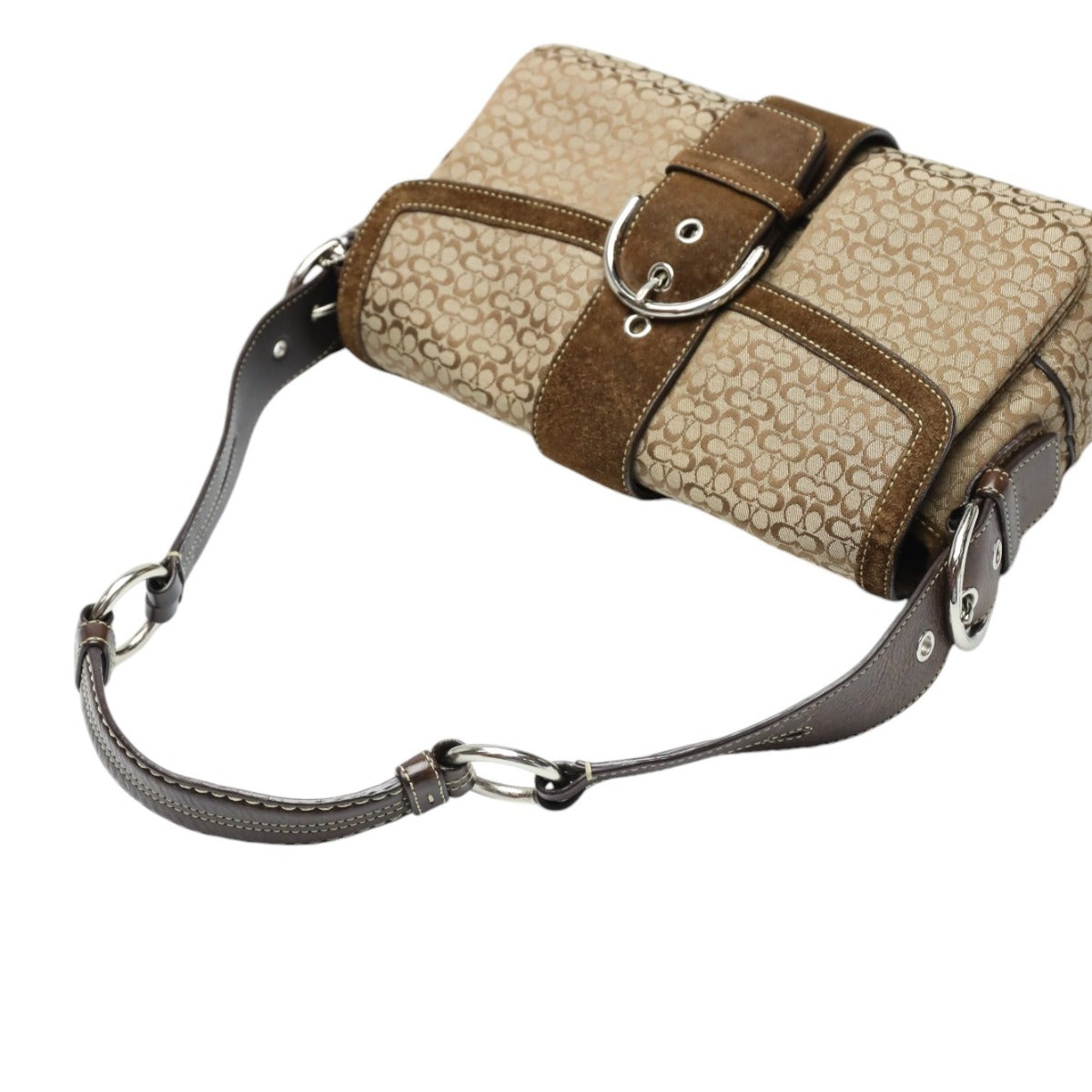コーチ COACH ショルダーバッグ
ハンドバッグ シグネチャー キャンバス 1463 ブラウン 【SS】
【中古】