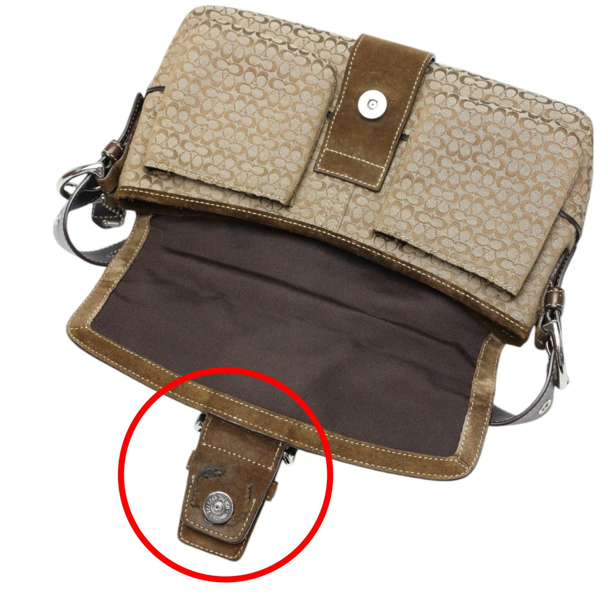 コーチ COACH ショルダーバッグ
ハンドバッグ シグネチャー キャンバス 1463 ブラウン 【SS】
【中古】