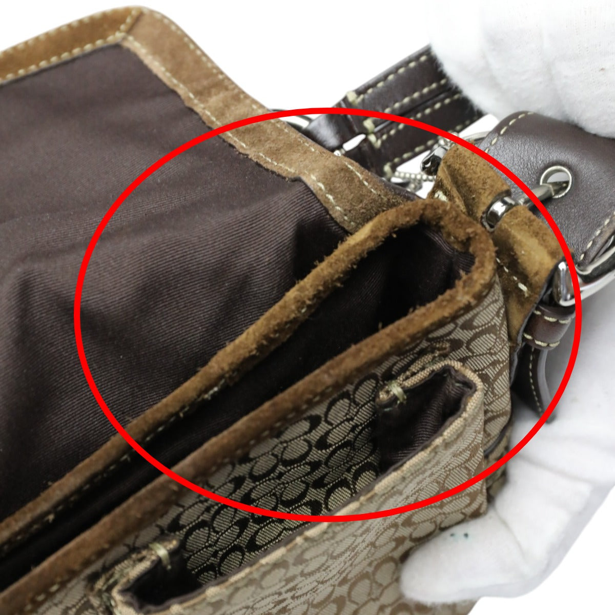 コーチ COACH ショルダーバッグ
ハンドバッグ シグネチャー キャンバス 1463 ブラウン 【SS】
【中古】