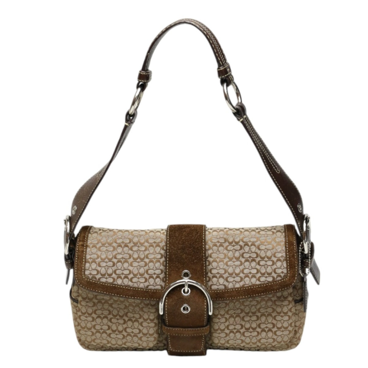 コーチ COACH ショルダーバッグ
ハンドバッグ シグネチャー キャンバス 1463 ブラウン 【SS】
【中古】