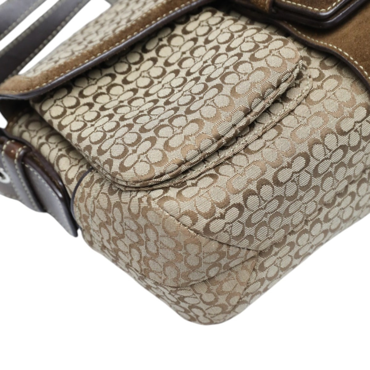 コーチ COACH ショルダーバッグ
ハンドバッグ シグネチャー キャンバス 1463 ブラウン 【SS】
【中古】