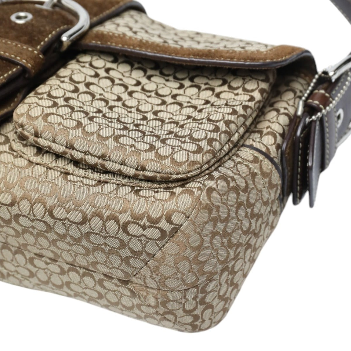 コーチ COACH ショルダーバッグ
ハンドバッグ シグネチャー キャンバス 1463 ブラウン 【SS】
【中古】