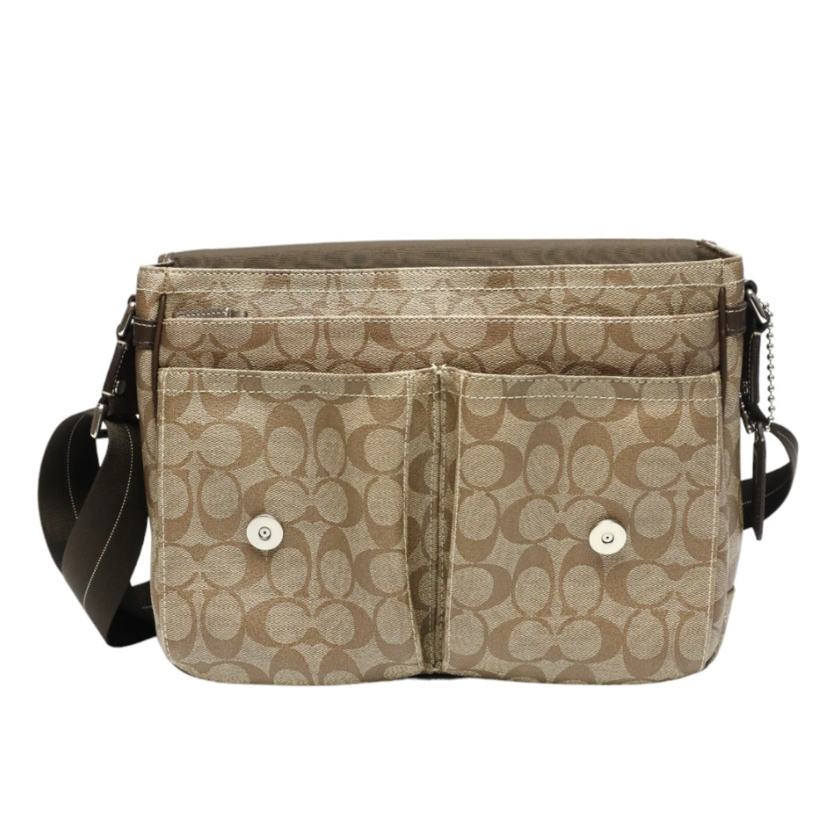 コーチ COACH ショルダーバッグ
メッセンジャーバッグ シグネチャー F70432 ブラウン 【SS】
【中古】