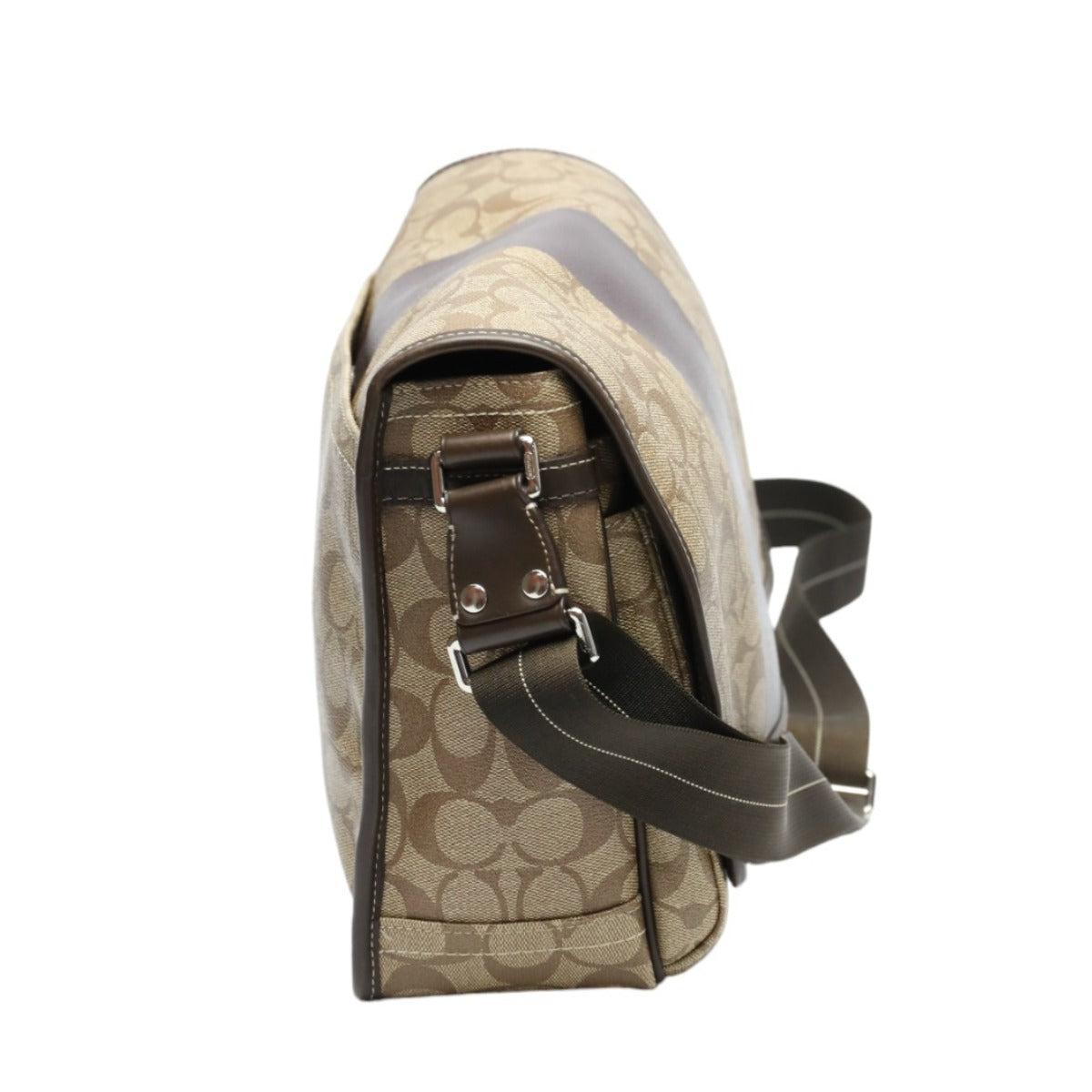 コーチ COACH ショルダーバッグ
メッセンジャーバッグ シグネチャー F70432 ブラウン 【SS】
【中古】