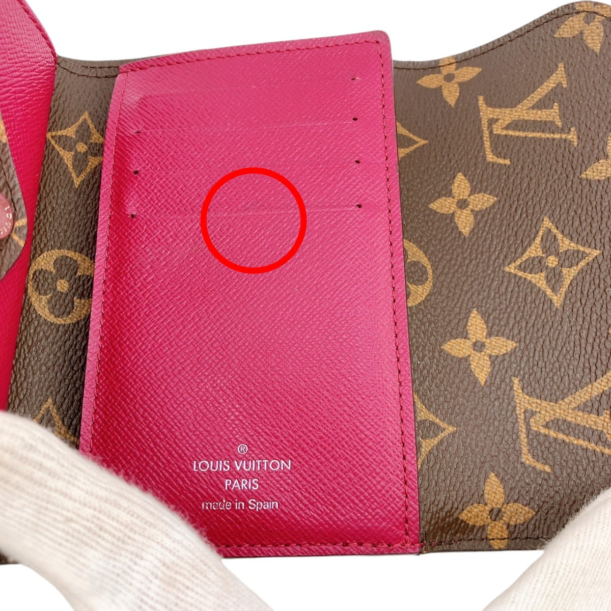 ルイヴィトン LOUIS VUITTON 三つ折り財布
ポルトフォイユ・マリール コンパクト モノグラム 小銭入れ付き モノグラムキャンバス M60494 フューシャ LV
【SS】
【中古】