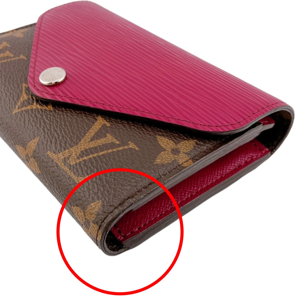 ルイヴィトン LOUIS VUITTON 三つ折り財布
ポルトフォイユ・マリール コンパクト モノグラム 小銭入れ付き モノグラムキャンバス M60494 フューシャ LV
【SS】
【中古】