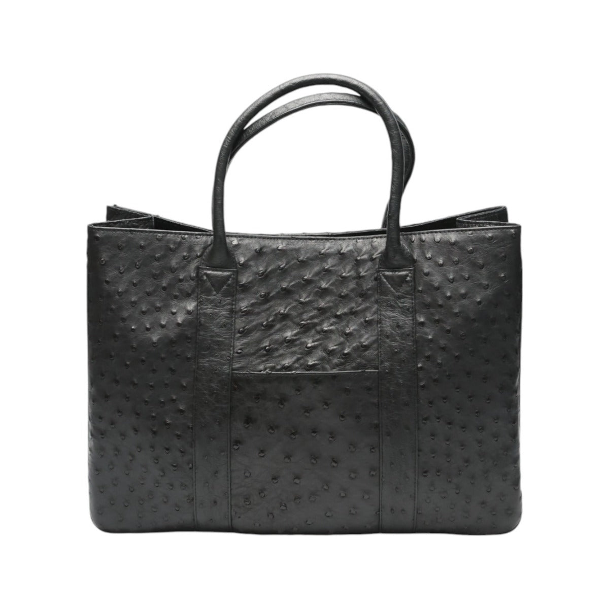 オーストリッチ ostrich ハンドバッグ
ハンドバッグ 黒×GP フルポイント オーストリッチ ブラック 【SS】
【中古】