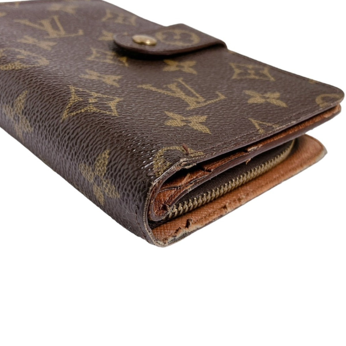 ルイヴィトン LOUIS VUITTON 二つ折り財布
ポルト パピエ・ジップ モノグラム 小銭入れ付き モノグラムキャンバス M61207 ブラウン LV
【SS】
【中古】