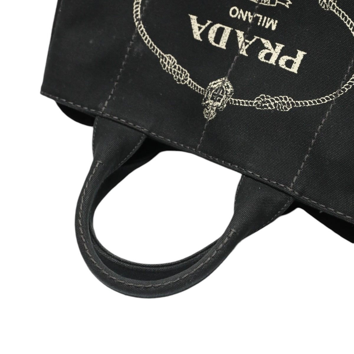 プラダ PRADA トートバッグ
2WAYバッグ ショルダーバッグ カナパGM キャンバス 1BG642 ブラック 【SS】
【中古】