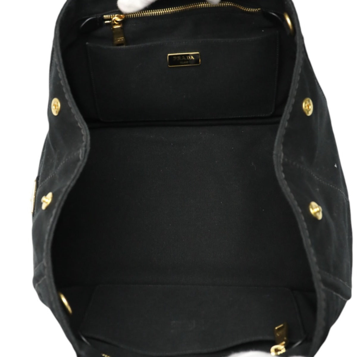 プラダ PRADA トートバッグ
2WAYバッグ ショルダーバッグ カナパGM キャンバス 1BG642 ブラック 【SS】
【中古】
