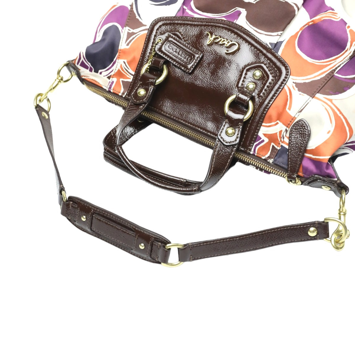 コーチ COACH ショルダーバッグ
2WAYバッグ ハンドドロウン アシュリー サテン F20034 【SS】
【中古】