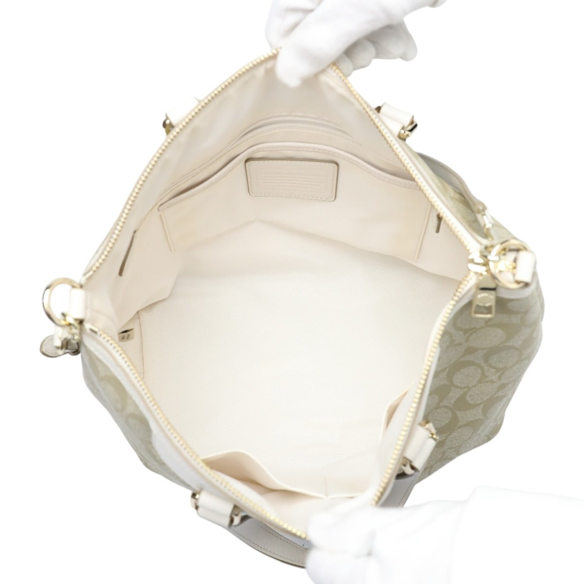 コーチ COACH トートバッグ
2WAYバッグ F34614 F34614 ベージュ 【SS】
【中古】