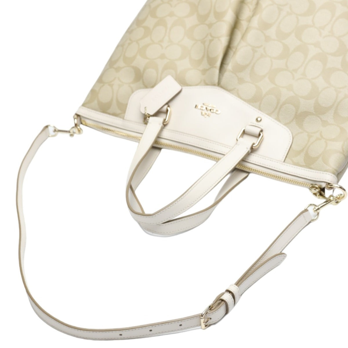 コーチ COACH トートバッグ
2WAYバッグ F34614 F34614 ベージュ 【SS】
【中古】