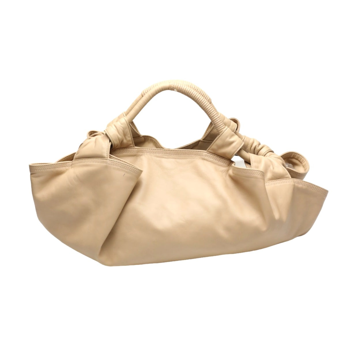 ロエベ LOEWE ハンドバッグ
レザー ナッパアイレ レザー ピンクベージュ 【SS】
【中古】