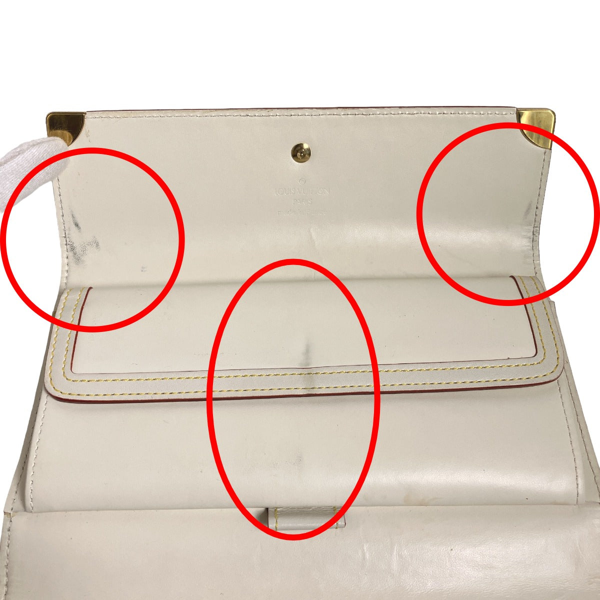 ルイヴィトン LOUIS VUITTON 長財布
3つ折り長財布 スハリ ポルトトレゾール ブロン M91839 ホワイト LV
【SS】
【中古】