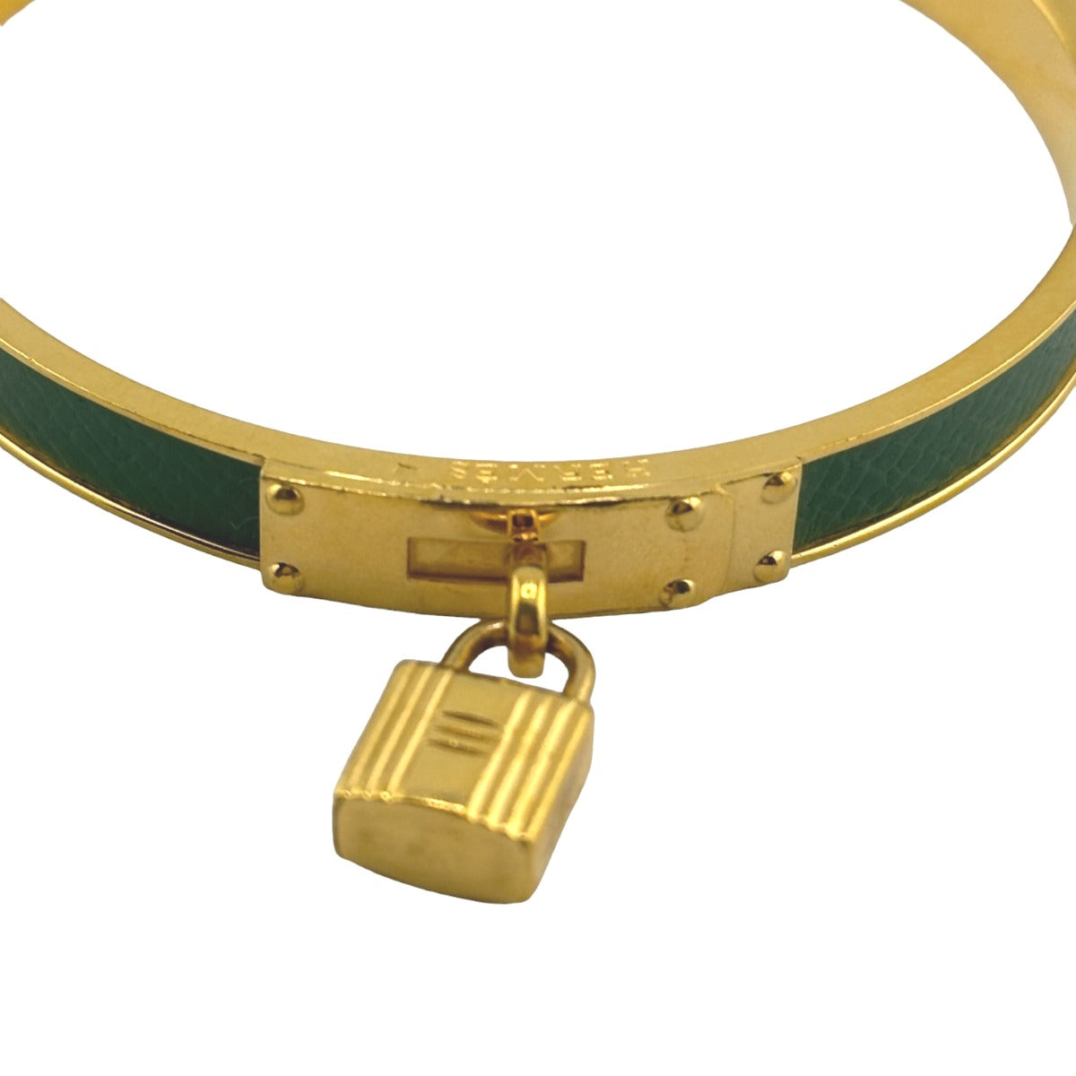 エルメス HERMES バングル
ブレスレット ケリー カデナバングル グリーン 【SS】
【中古】