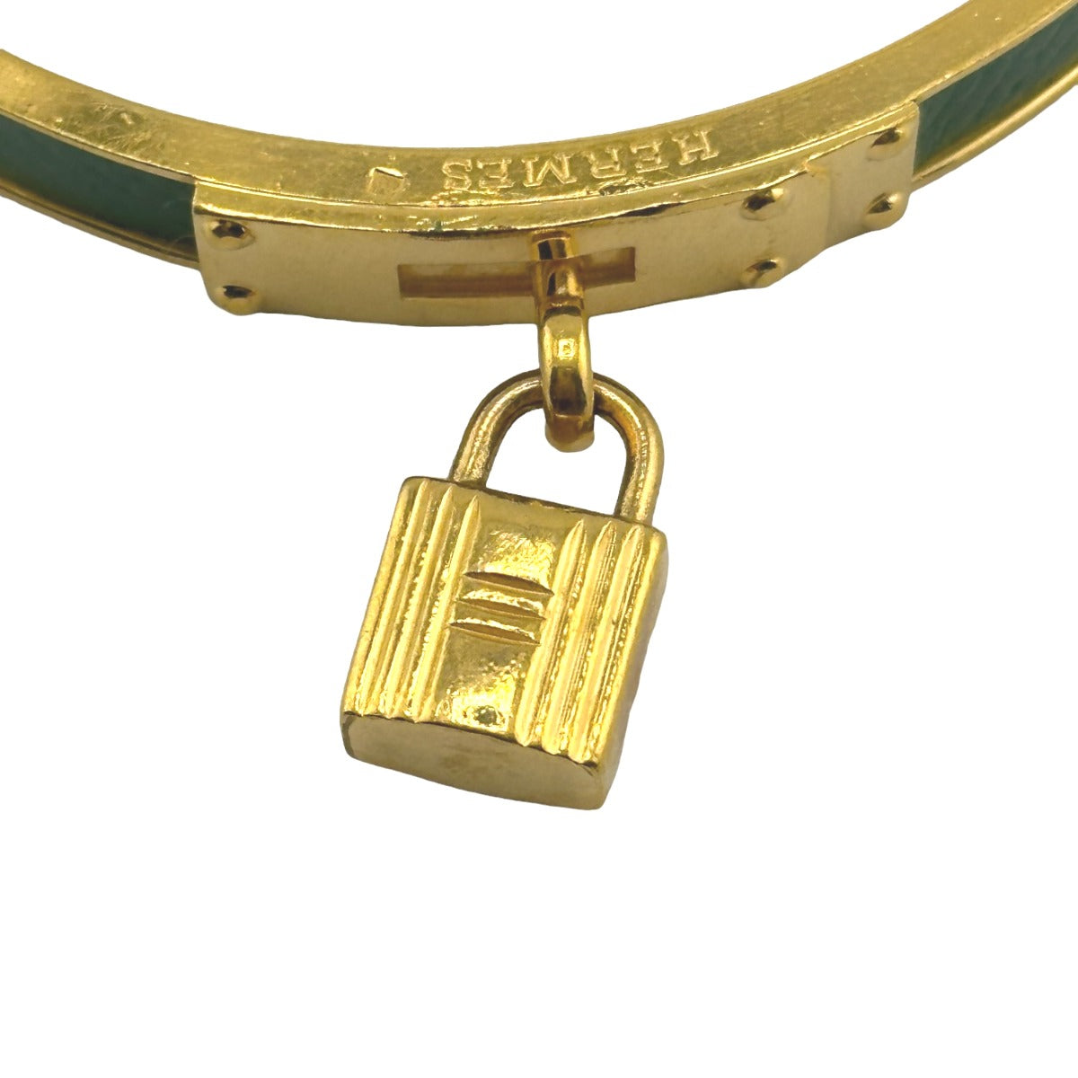 エルメス HERMES バングル
ブレスレット ケリー カデナバングル グリーン 【SS】
【中古】