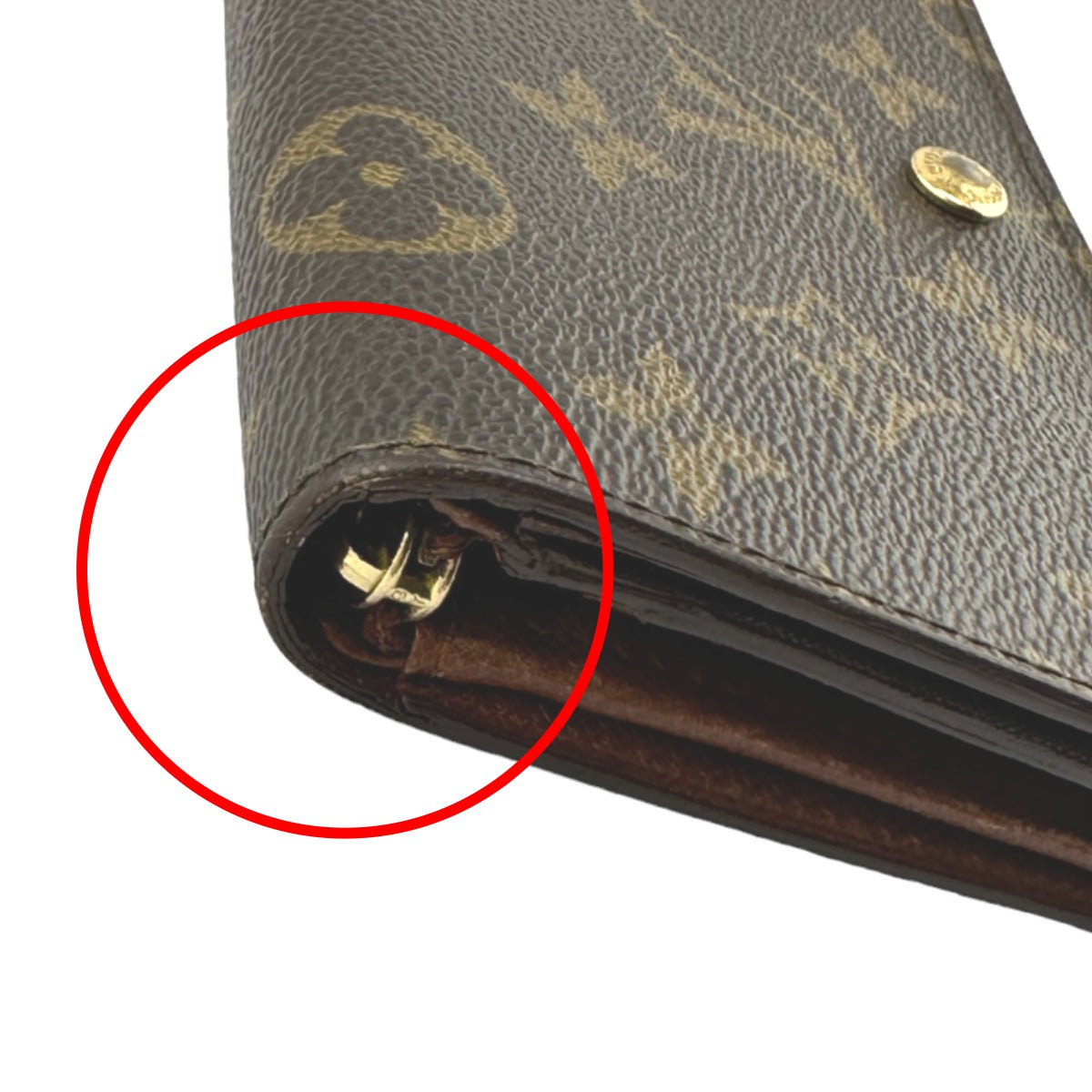 ルイヴィトン LOUIS VUITTON 二つ折り財布
L字ファスナー モノグラム ポルトモネビエ・トレゾール モノグラムキャンバス M61730 ブラウン LV
【SS】
【中古】