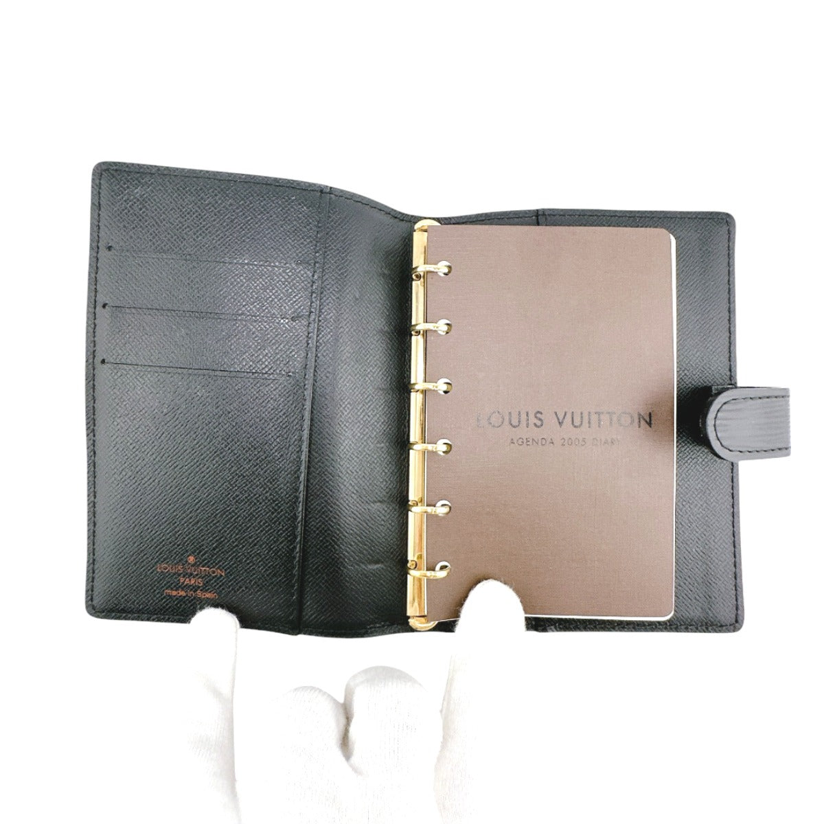 ルイヴィトン LOUIS VUITTON 手帳カバー
システム手帳カバー エピ アジェンダPM エピレザー R2005H ブラック LV
【SS】
【中古】