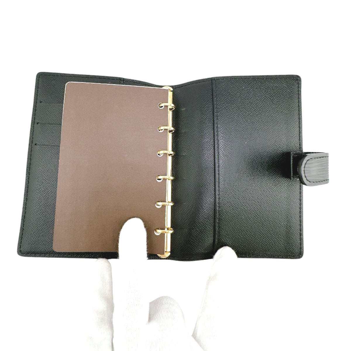 ルイヴィトン LOUIS VUITTON 手帳カバー
システム手帳カバー エピ アジェンダPM エピレザー R2005H ブラック LV
【SS】
【中古】
