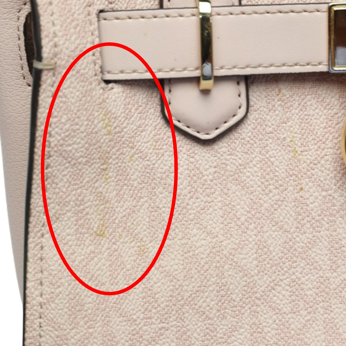 マイケルコース Michael Kors ハンドバッグ
2wayショルダーバッグ ロックペンダント PVC ピンク 【SS】
【中古】