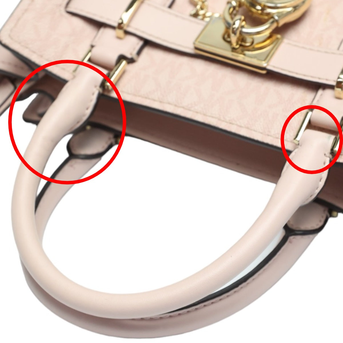 マイケルコース Michael Kors ハンドバッグ
2wayショルダーバッグ ロックペンダント PVC ピンク 【SS】
【中古】