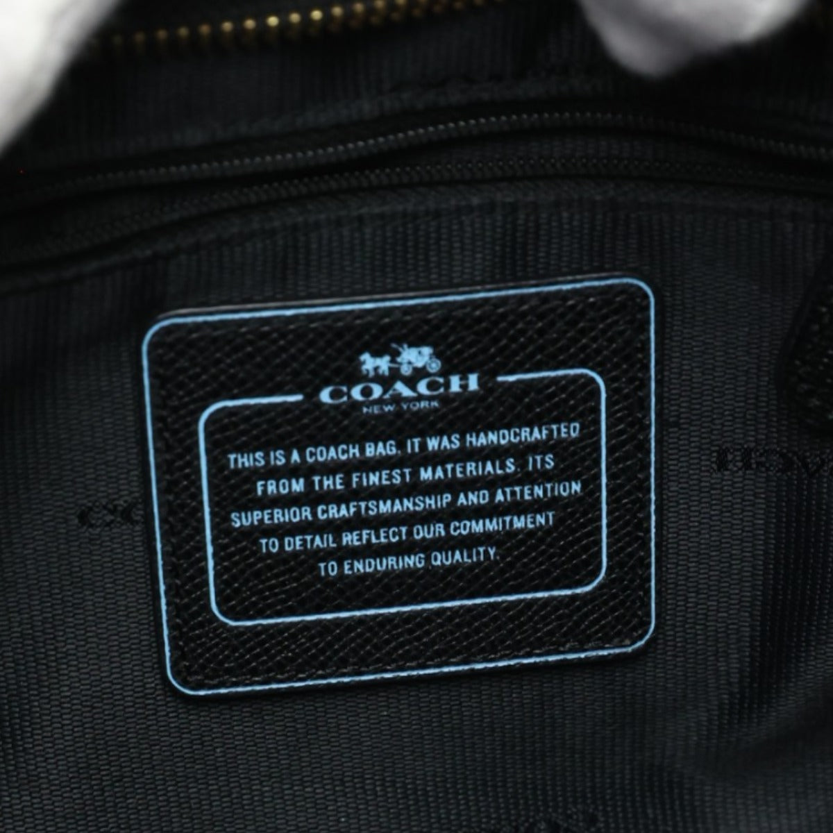 コーチ COACH ハンドバッグ
2wayバッグ ショルダーバッグ 水色×黒 【SS】
【中古】