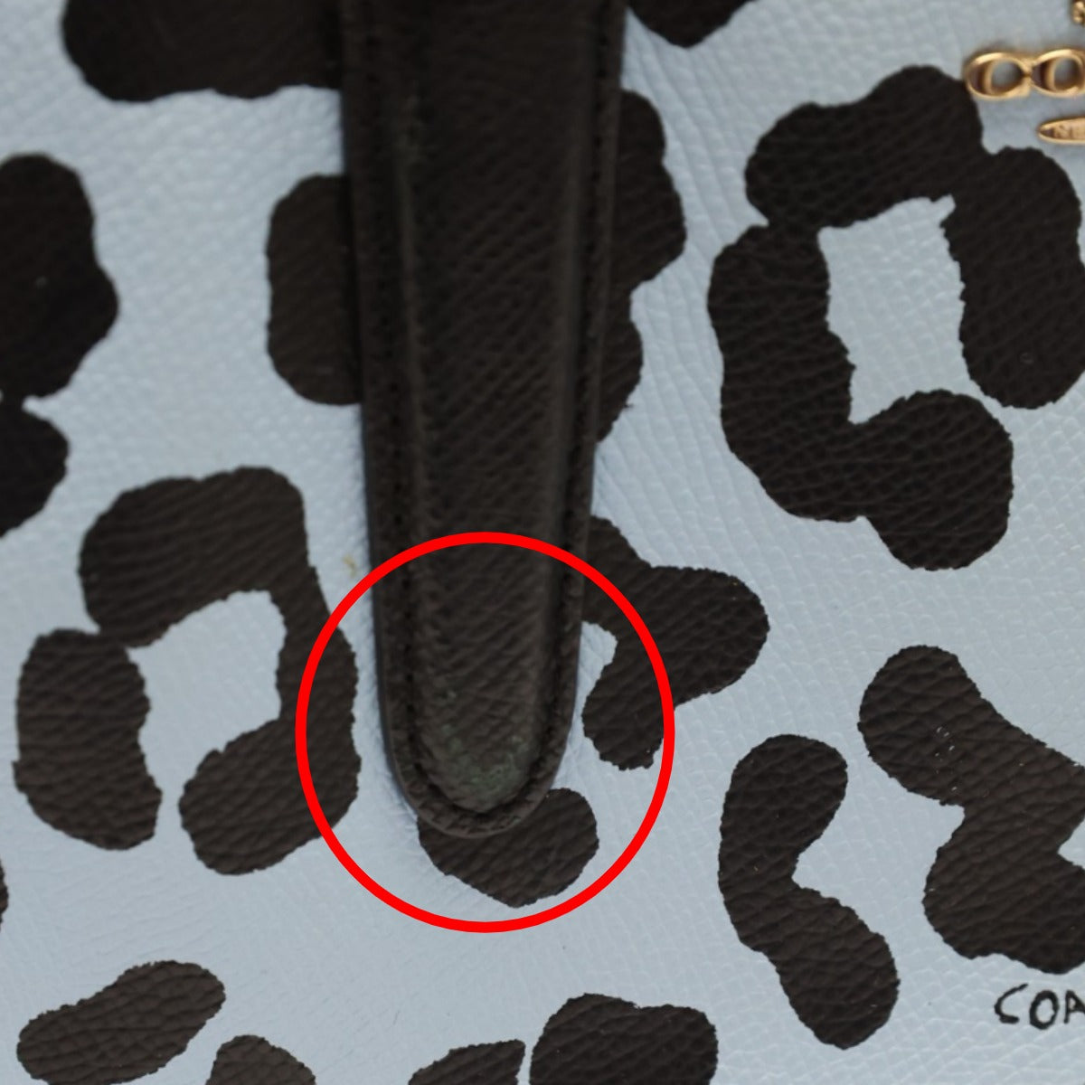 コーチ COACH ハンドバッグ
2wayバッグ ショルダーバッグ 水色×黒 【SS】
【中古】