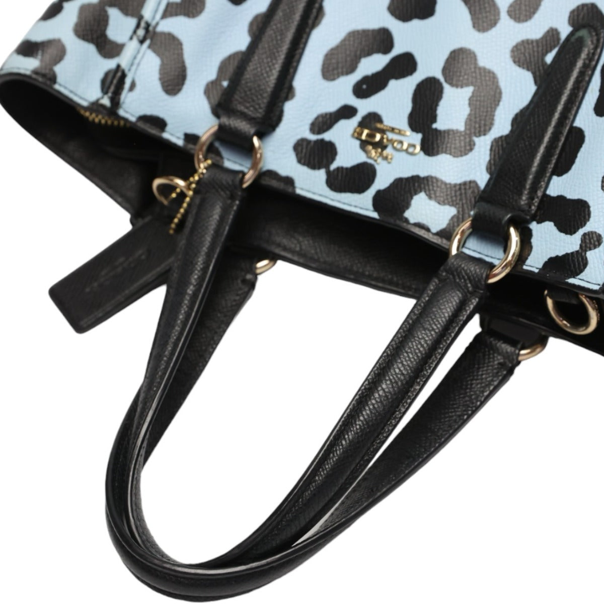 コーチ COACH ハンドバッグ
2wayバッグ ショルダーバッグ 水色×黒 【SS】
【中古】