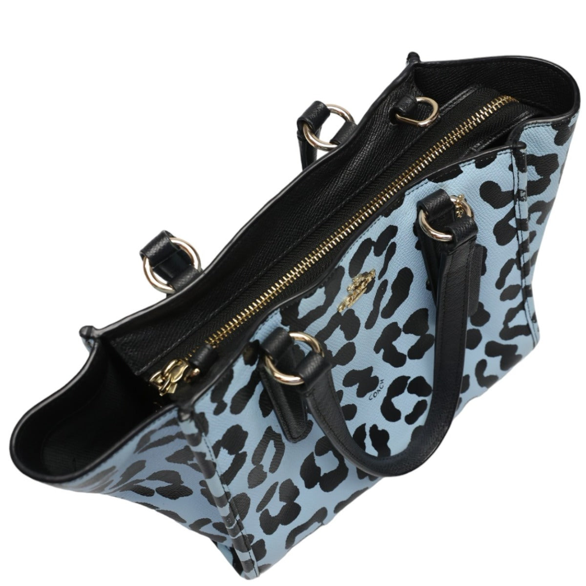 コーチ COACH ハンドバッグ
2wayバッグ ショルダーバッグ 水色×黒 【SS】
【中古】