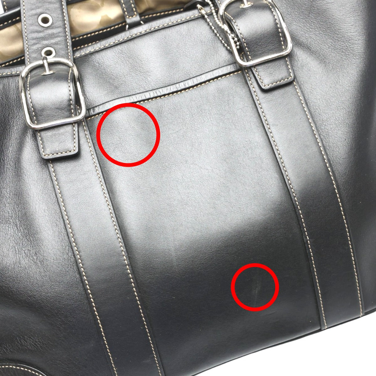 コーチ COACH トートバッグ
ショルダーバッグ レザー K2S ブラック 【SS】
【中古】