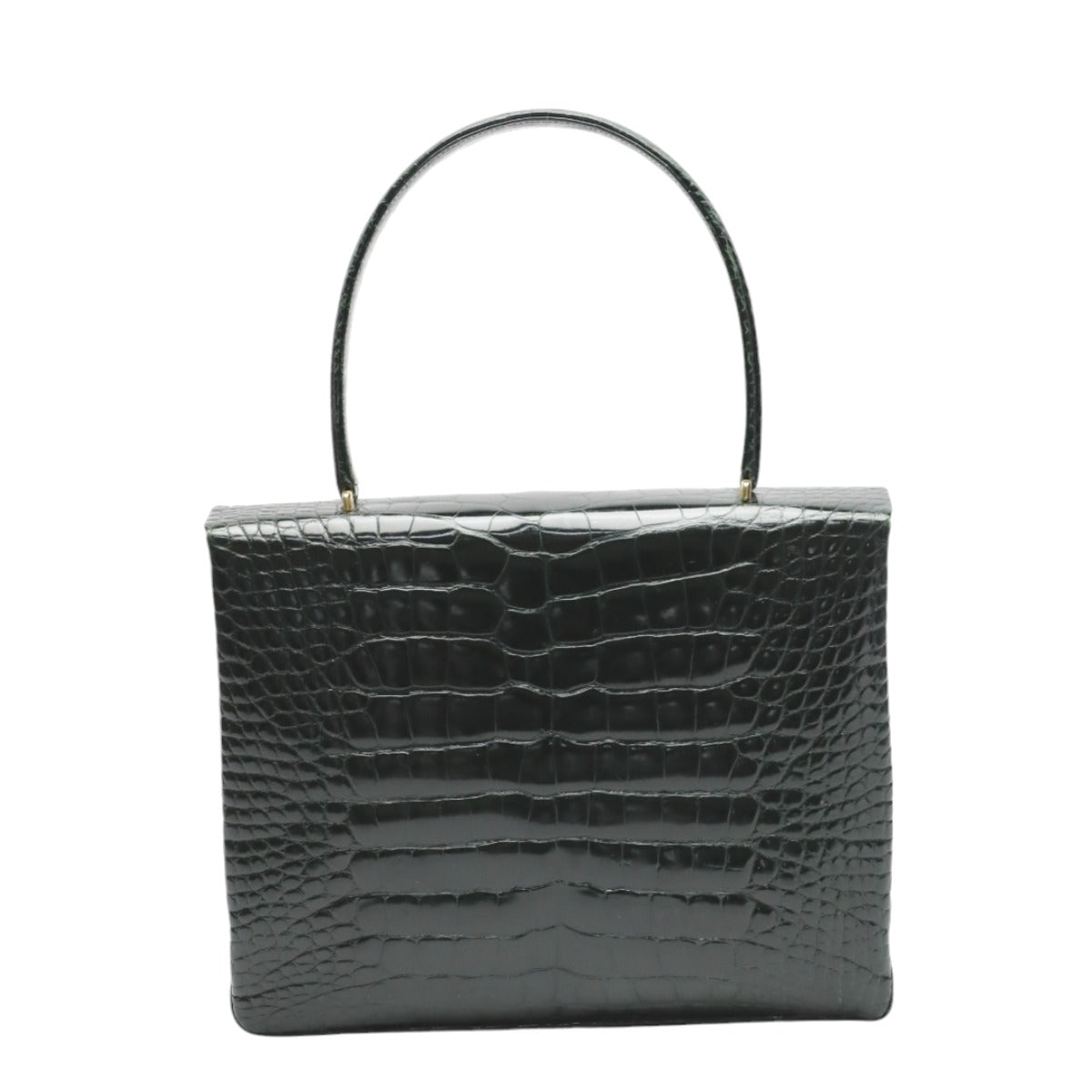 クロコダイル CROCODILE ハンドバッグ
ハンドバッグ クロコダイル ワニ革 クロコダイル グリーン 【SS】
【中古】