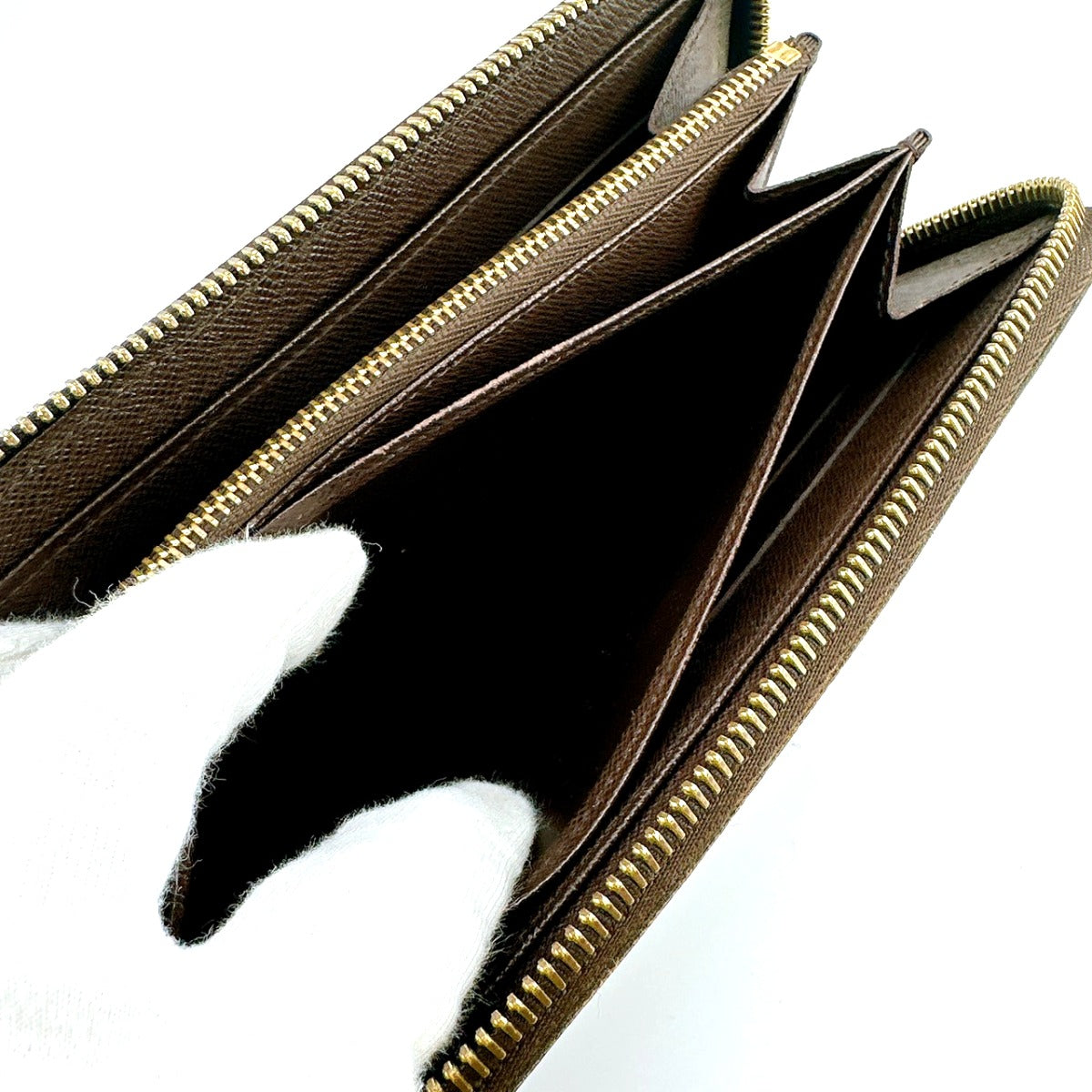 ルイヴィトン LOUIS VUITTON 長財布
ラウンドファスナー ダミエ ジッピーウォレット 旧型 N60015 ブラウン LV
【SS】
【中古】