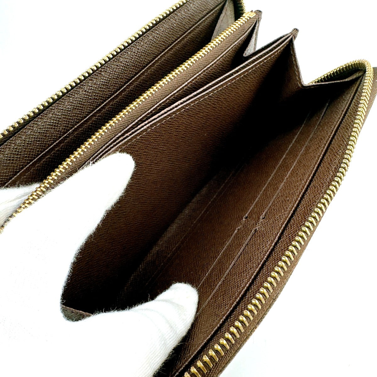 ルイヴィトン LOUIS VUITTON 長財布
ラウンドファスナー ダミエ ジッピーウォレット 旧型 N60015 ブラウン LV
【SS】
【中古】