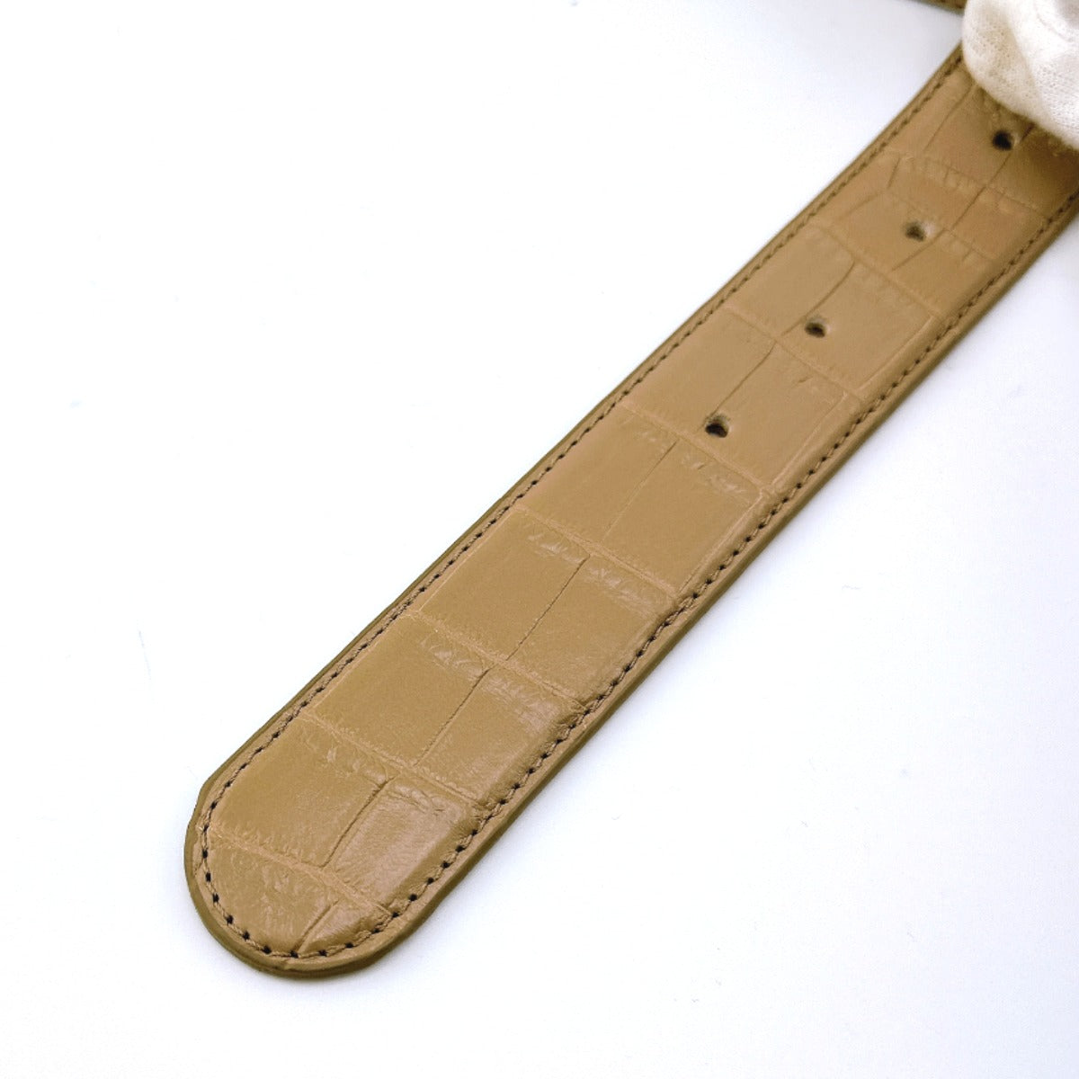 クロコダイル CROCODILE ベルト
ベルト HCP社 TAUPE クロコダイル MHM-0005 ベージュ 【SS】