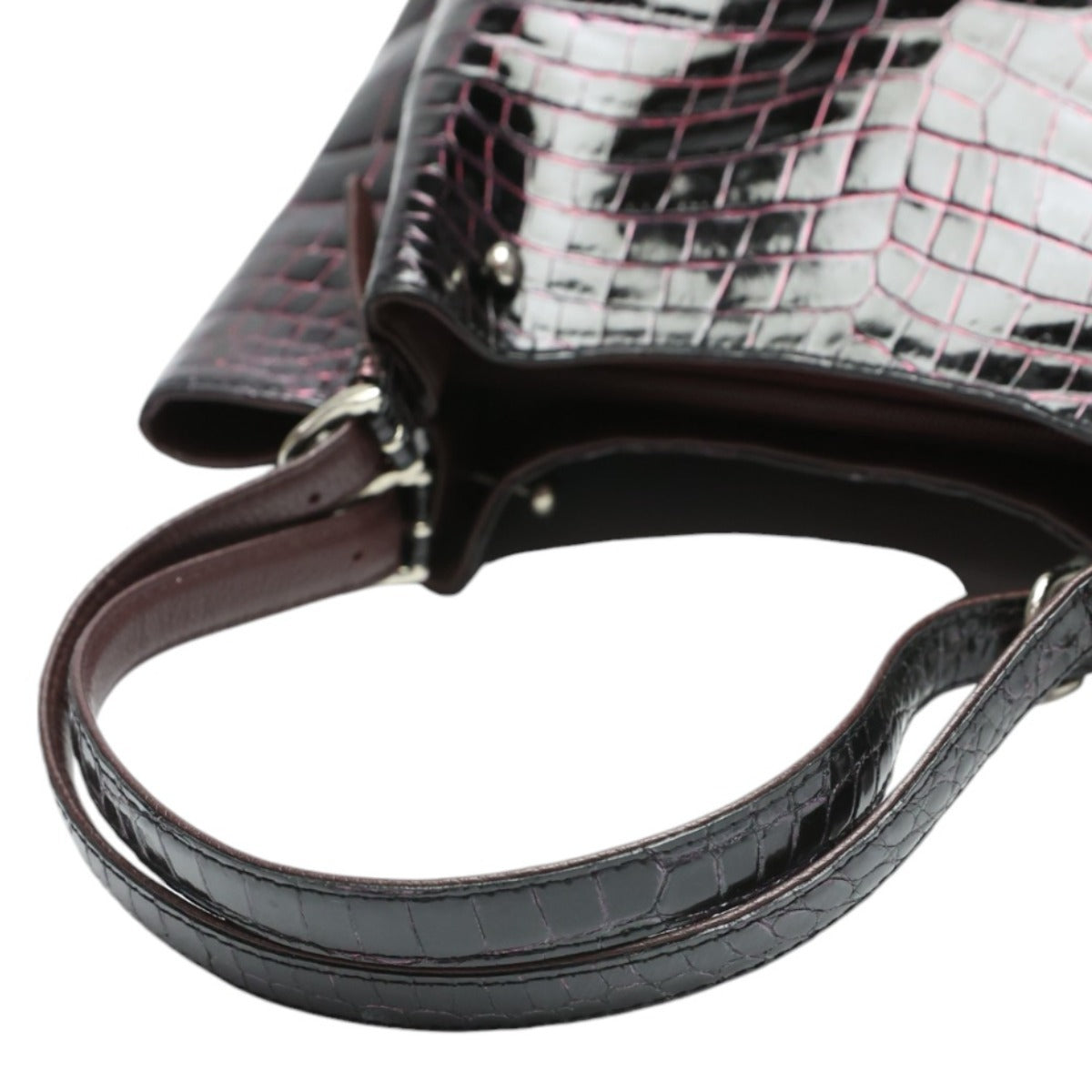 クロコダイル CROCODILE ハンドバッグ
トートバッグ クロコダイル ブラックピンク JRA 日本製 クロコダイル ブラック/ピンク 【SS】
【中古】
