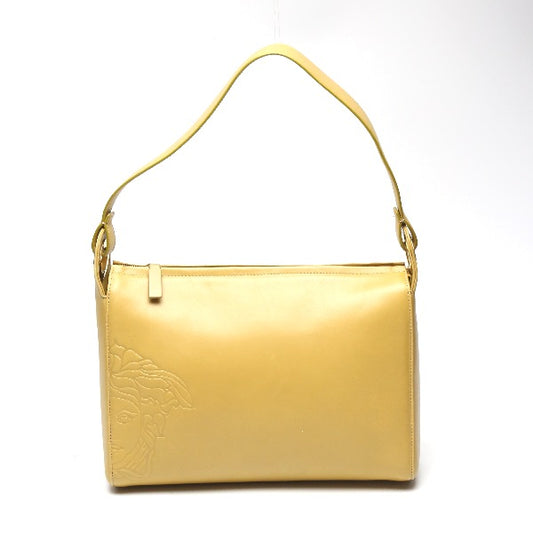 ヴァルサス・ヴェルサーチ VERSUS VERSACE トートバッグ
 ワンショルダー カーフ ベージュ 【SS】
 【中古】