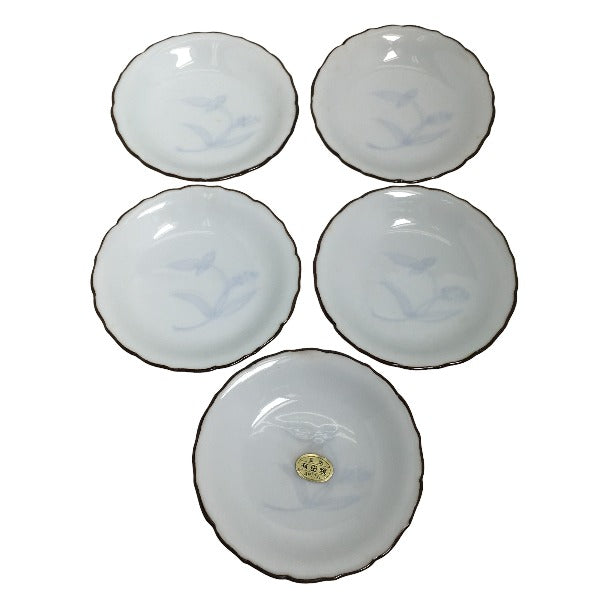 食器
高級美術 5枚セット 有田焼 ホワイト 【SS】
【中古】