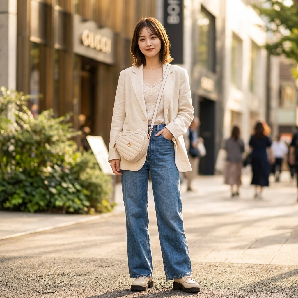グッチ GUCCI ショルダーバッグ
ショルダーバッグ ハートチェーン インターロッキングG レザー 751628 ホワイト 【SS】
【中古】