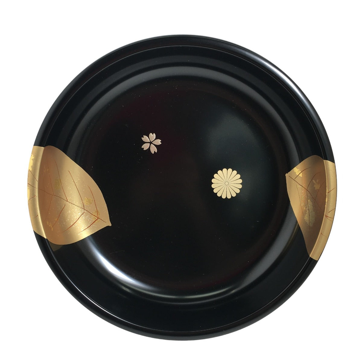 食器
ほてい菓子鉢 お皿 菊紋入 金彩 MK8873 ブラック 【SS】
【中古】