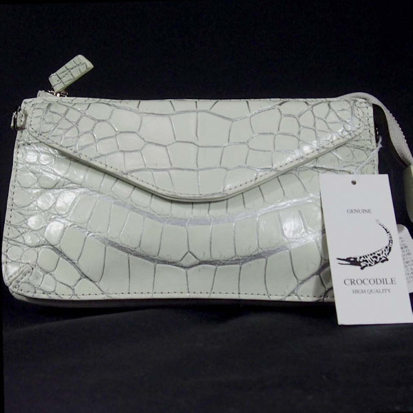 クロコダイル CROCODILE ショルダーバッグ
2WAYショルダーポシェット クロコダイル シルバーライン VANILLA LB-3079 ホワイト 【SS】