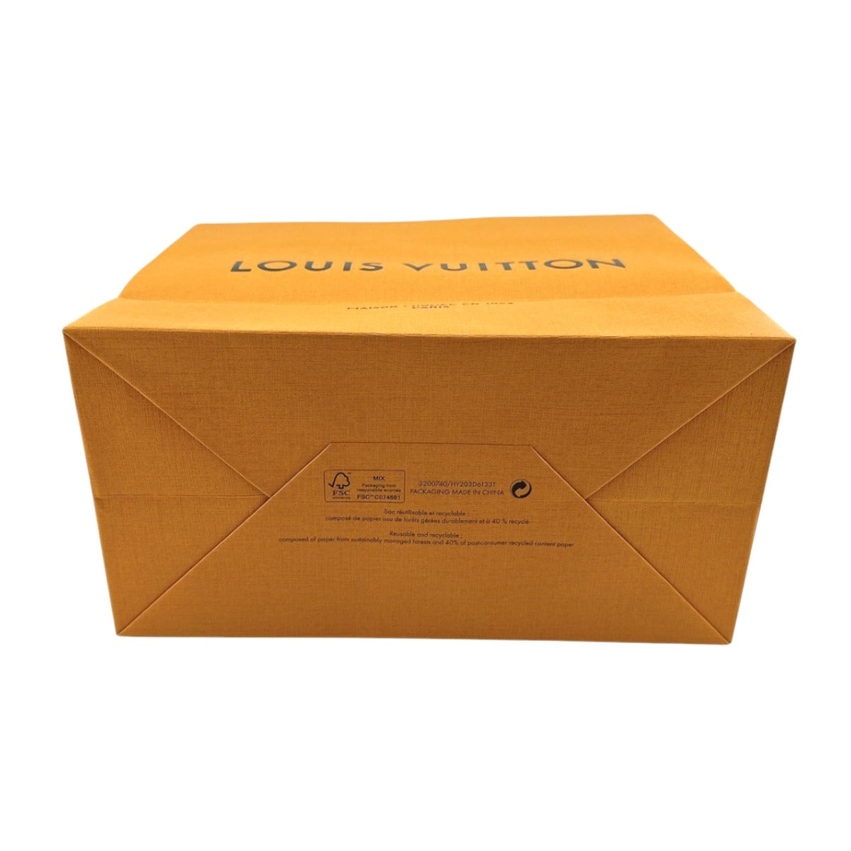 ルイヴィトン LOUIS VUITTON その他バッグ
ショップ袋 手提げ袋 3枚 ショッパー オレンジ LV
【SS】
【中古】