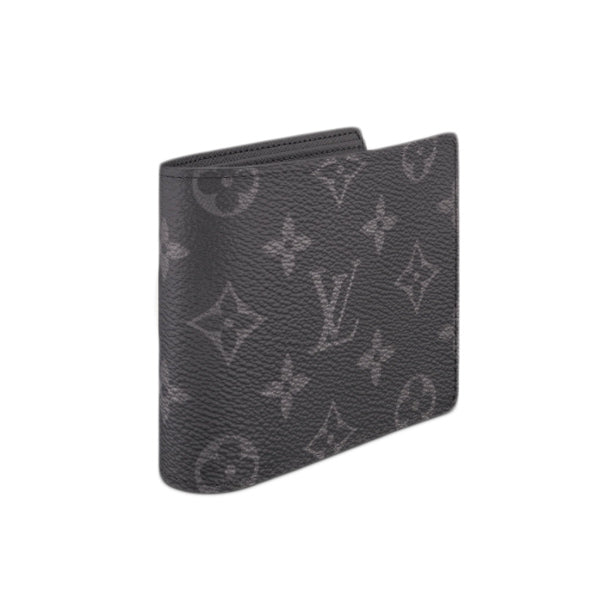 ルイヴィトン LOUIS VUITTON 二つ折り財布
ポルトフォイユ・ミュルティプル エクリプス 2つ折財布 キャンバス M61695 ブラック LV