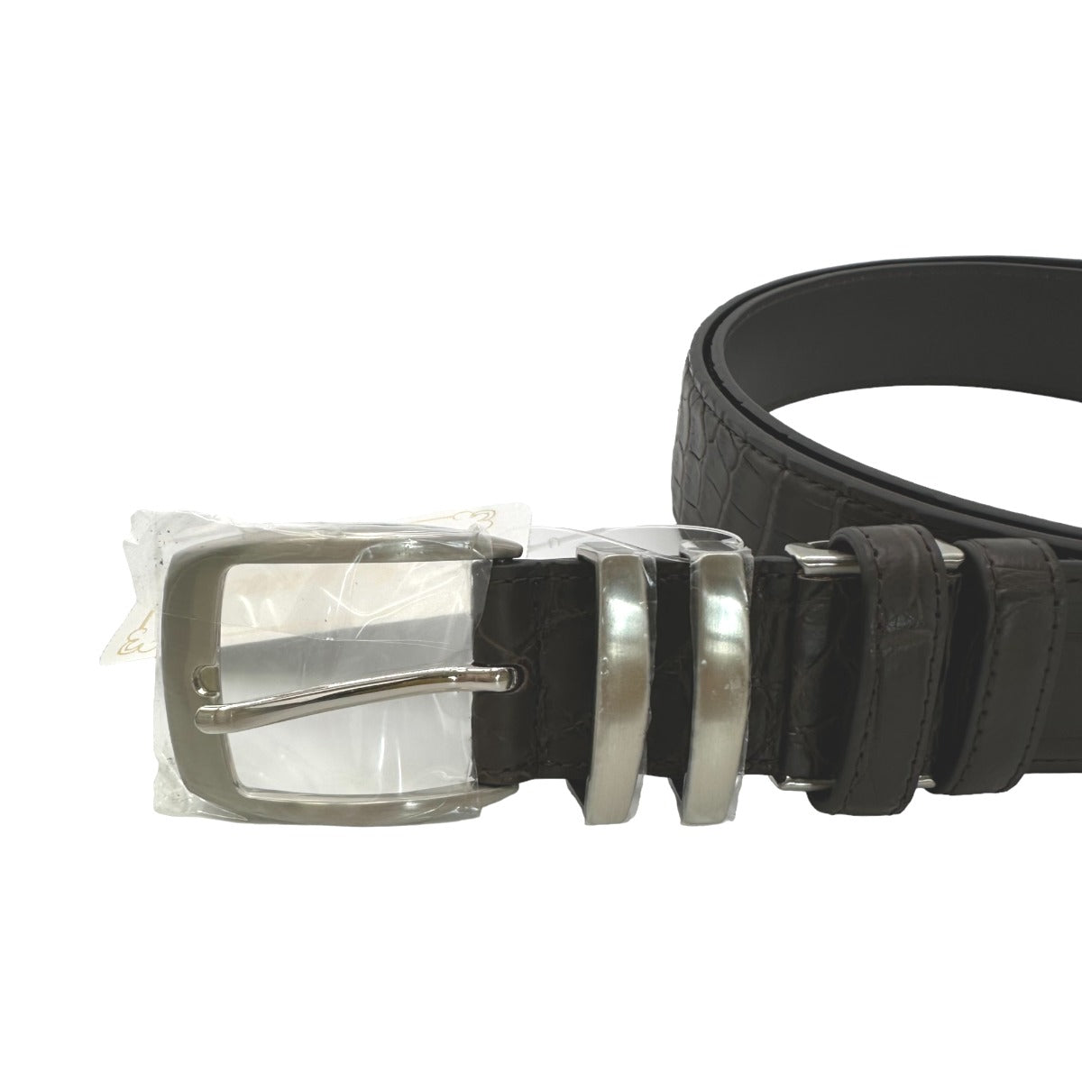 クロコダイル CROCODILE ベルト
ピンタイプ マットクロコ 35mm クロコダイル 0005 ニコチン 【SS】