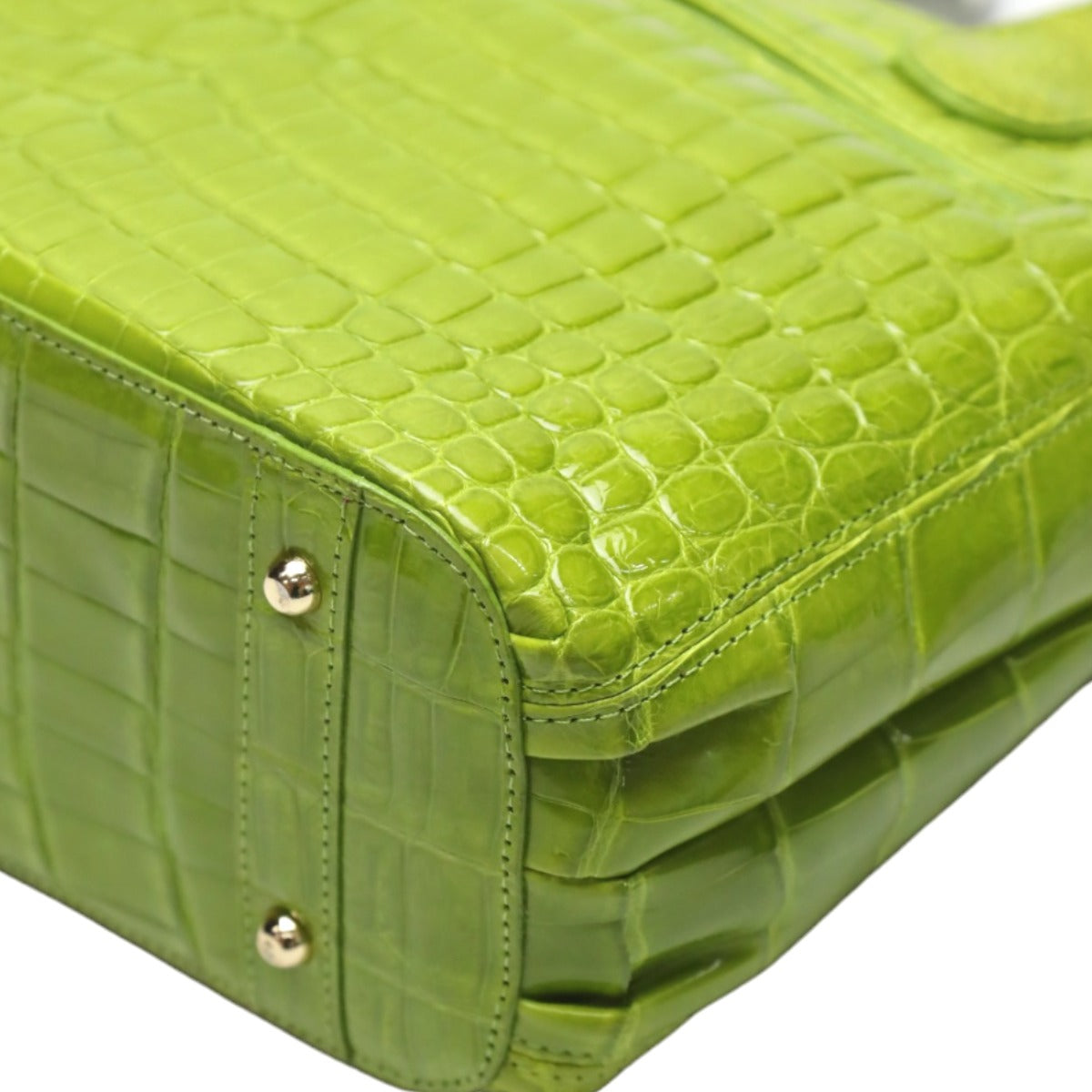 クロコダイル CROCODILE トートバッグ
訳あり ヘンローン シャイニング クロコダイル SB4387 ライム 【SS】
【中古】
