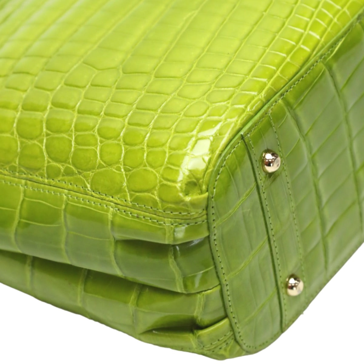 クロコダイル CROCODILE トートバッグ
訳あり ヘンローン シャイニング クロコダイル SB4387 ライム 【SS】
【中古】
